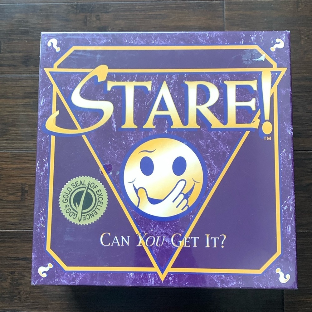 STARE can you get it? game brand new! Made by GDG
